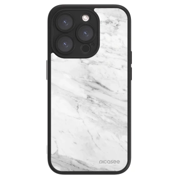 Picasee ULTIMATE CASE pentru Apple iPhone 15 Pro - White marble