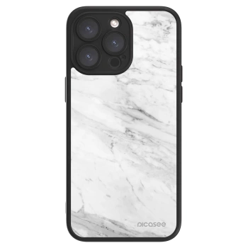 Picasee ULTIMATE CASE MagSafe pentru Apple iPhone 15 Pro Max - White marble