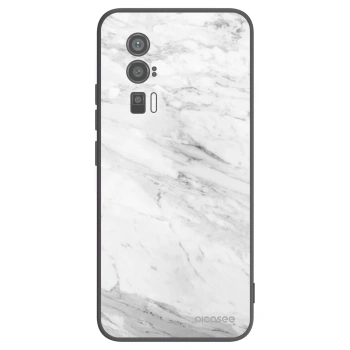 Picasee husă neagră din silicon pentru Xiaomi Poco F5 Pro 5G - White marble