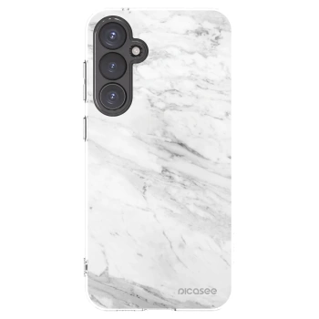 Picasee husă transparentă din silicon pentru Samsung Galaxy S23 FE S711B - White marble