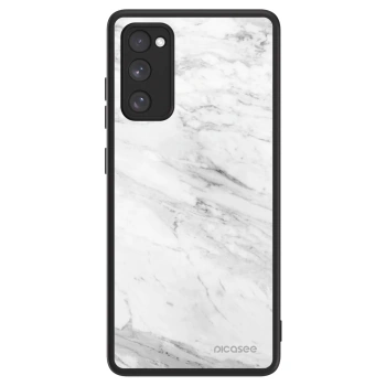 Picasee ULTIMATE CASE PowerShare pentru Samsung Galaxy S20 FE - White marble