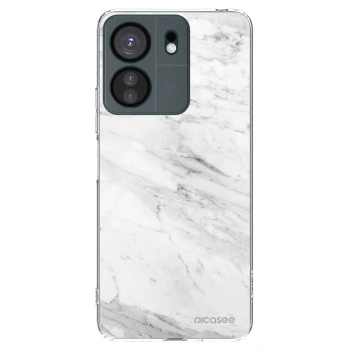 Picasee husă transparentă din silicon pentru Xiaomi Redmi 13C 4G - White marble