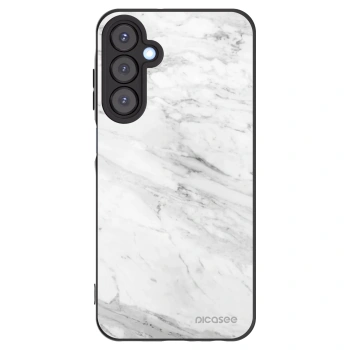 Picasee husă neagră din silicon pentru Samsung Galaxy A25 A256B 5G - White marble