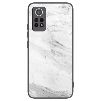 Picasee husă neagră din silicon pentru Xiaomi Redmi Note 12 Pro 4G - White marble