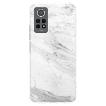 Picasee husă transparentă din silicon pentru Xiaomi Redmi Note 12 Pro 4G - White marble