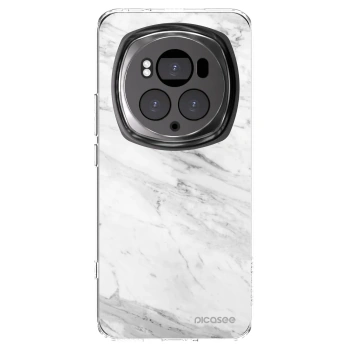 Picasee husă transparentă din silicon pentru Honor Magic6 Pro - White marble