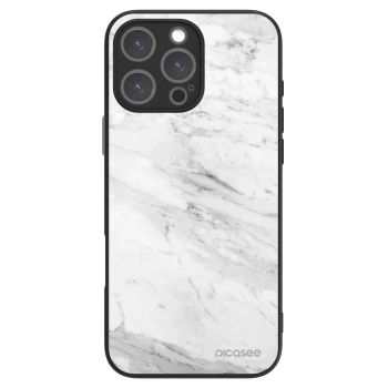 Picasee ULTIMATE CASE pentru Apple iPhone 16 Pro Max - White marble