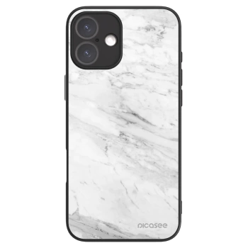 Picasee ULTIMATE CASE pentru Apple iPhone 16 Plus - White marble