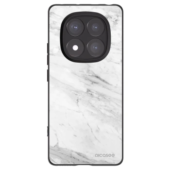 Picasee husă neagră din silicon pentru Xiaomi Redmi Note 14 Pro 5G - White marble