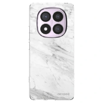 Picasee husă transparentă din silicon pentru Xiaomi Redmi Note 14 Pro 5G - White marble