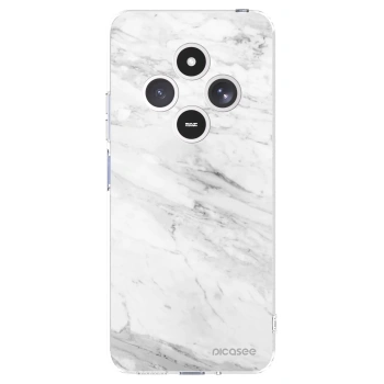 Picasee husă transparentă din silicon pentru Xiaomi Redmi 14C - White marble
