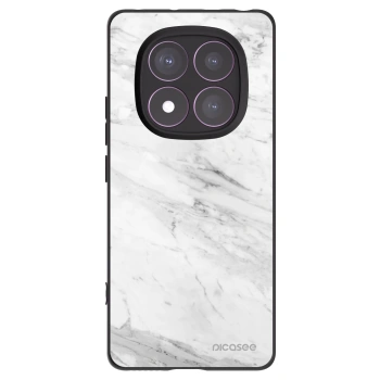 Picasee husă neagră din silicon pentru Xiaomi Redmi Note 14 Pro 4G - White marble