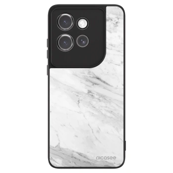 Husă pentru Motorola Edge 50 Neo - White marble