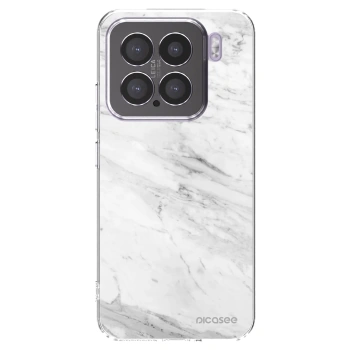 Picasee husă transparentă din silicon pentru Xiaomi 15 - White marble