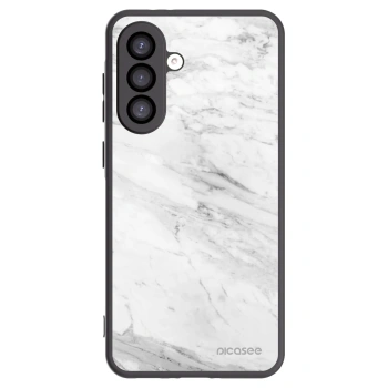 Picasee husă neagră din silicon pentru Samsung Galaxy A26 5G A266B - White marble