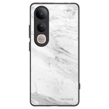 Picasee husă neagră din silicon pentru Vivo V50 Lite 5G - White marble