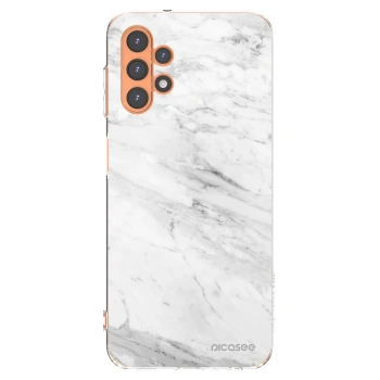 Picasee husă transparentă din silicon pentru Samsung Galaxy A13 5G - White marble
