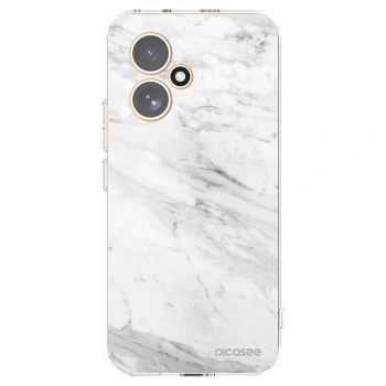 Picasee husă transparentă din silicon pentru Honor 400 5G - White marble