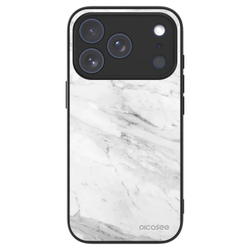 Picasee ULTIMATE CASE MagSafe pentru Apple iPhone 17 Pro - White marble