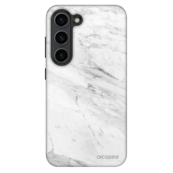 Picasee Fashion Case pentru Samsung Galaxy S23+ 5G - White marble