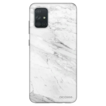 Husă pentru Samsung Galaxy A71 A715F - White marble