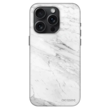 Husă pentru Apple iPhone 15 Pro - White marble