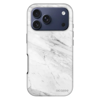 Husă pentru Apple iPhone 17 Pro - White marble