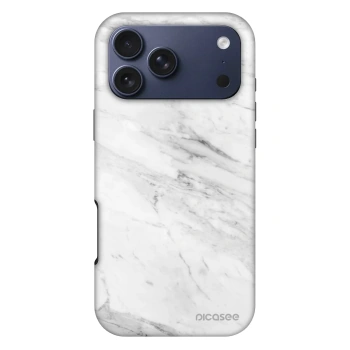 Husă pentru Apple iPhone 17 Pro Max - White marble