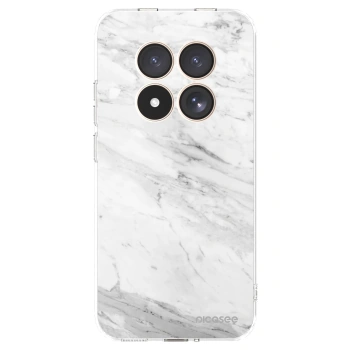 Picasee husă transparentă din silicon pentru Xiaomi Redmi Note 15 Pro 4G - White marble