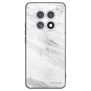Picasee husă neagră din silicon pentru Xiaomi Redmi Note 15 - White marble