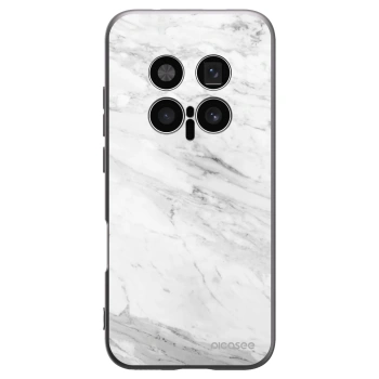 Picasee husă neagră din silicon pentru Honor Magic8 Pro 5G - White marble