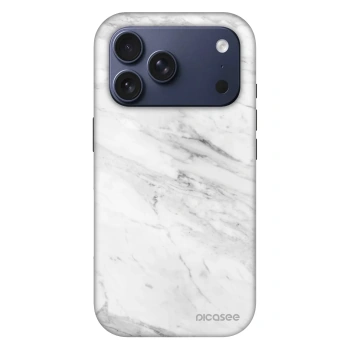 Husă pentru Apple iPhone 18 Pro - White marble