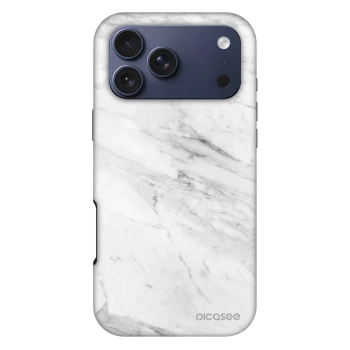 Husă pentru Apple iPhone 18 Pro Max - White marble