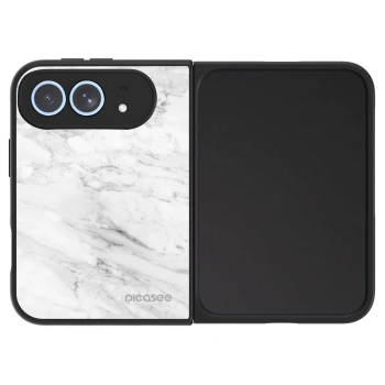 Picasee ULTIMATE CASE pentru Apple iPhone Duo - White marble