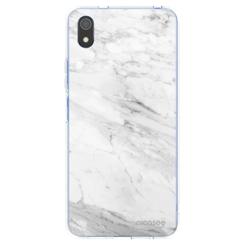 Picasee husă transparentă din silicon pentru Xiaomi Redmi 7A - White marble
