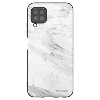 Picasee husă neagră din silicon pentru Huawei P40 Lite - White marble