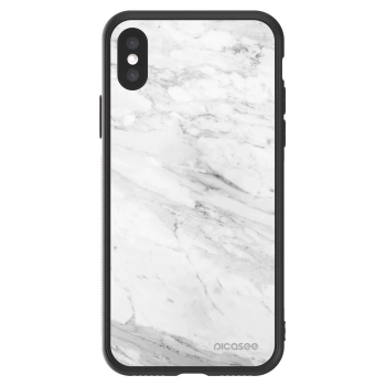Picasee ULTIMATE CASE pentru Apple iPhone X/XS - White marble