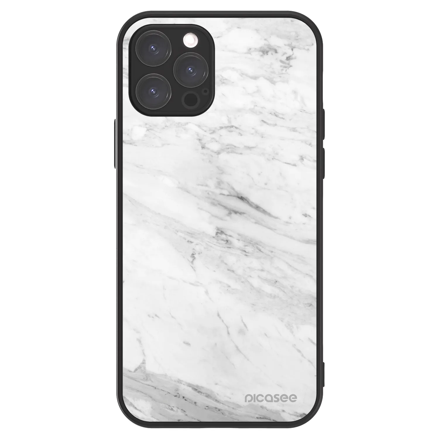 Picasee ULTIMATE CASE pentru Apple iPhone 12 Pro - White marble