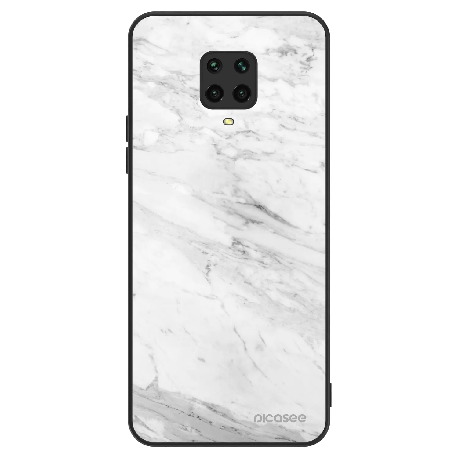 Picasee ULTIMATE CASE pentru Xiaomi Redmi Note 9 Pro - White marble
