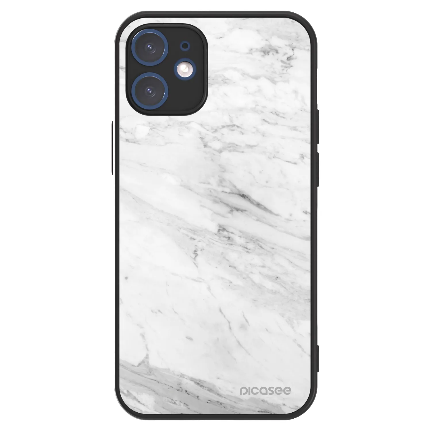 Picasee ULTIMATE CASE pentru Apple iPhone 12 mini - White marble