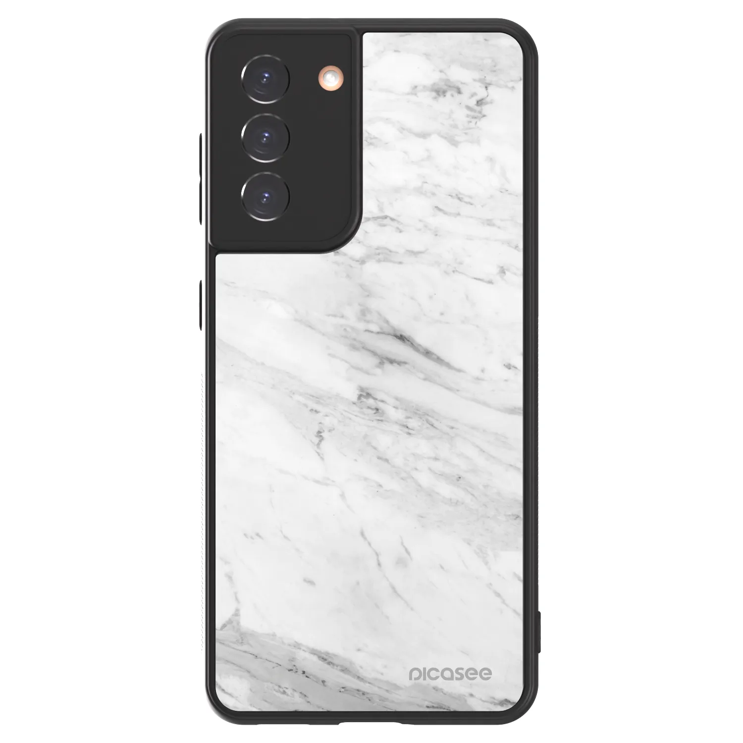 Picasee ULTIMATE CASE pentru Samsung Galaxy S21 5G G991B - White marble