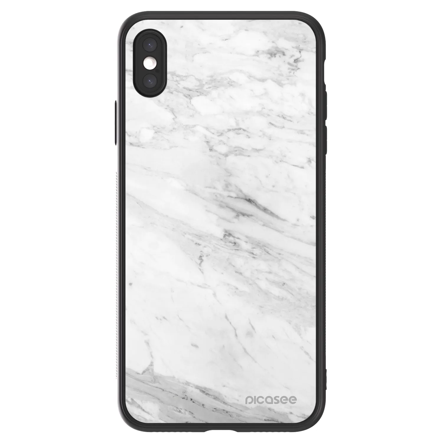 Picasee ULTIMATE CASE pentru Apple iPhone XS Max - White marble