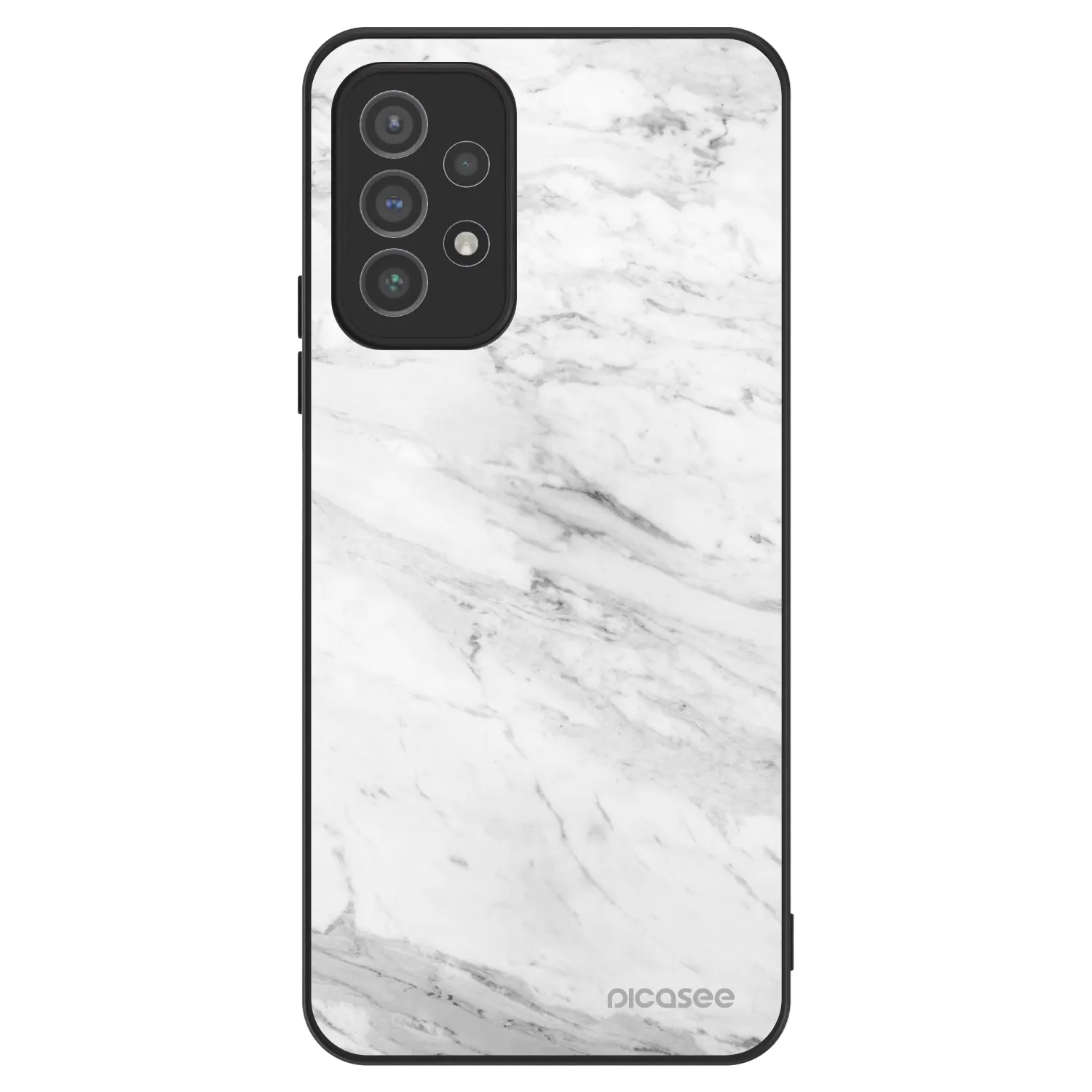 Picasee ULTIMATE CASE pentru Samsung Galaxy A72 A725F - White marble