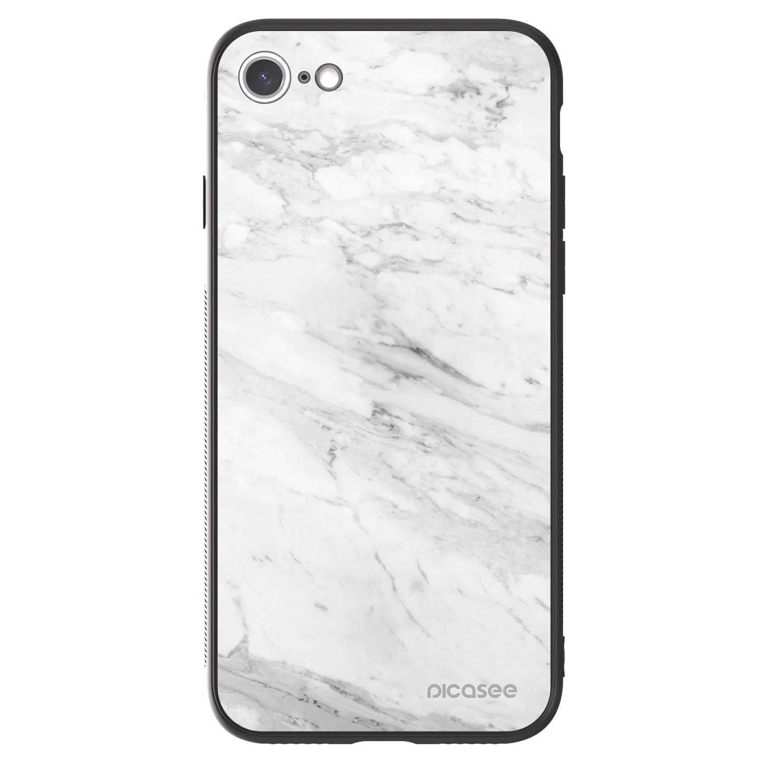 Picasee ULTIMATE CASE pentru Apple iPhone SE 2022 - White marble