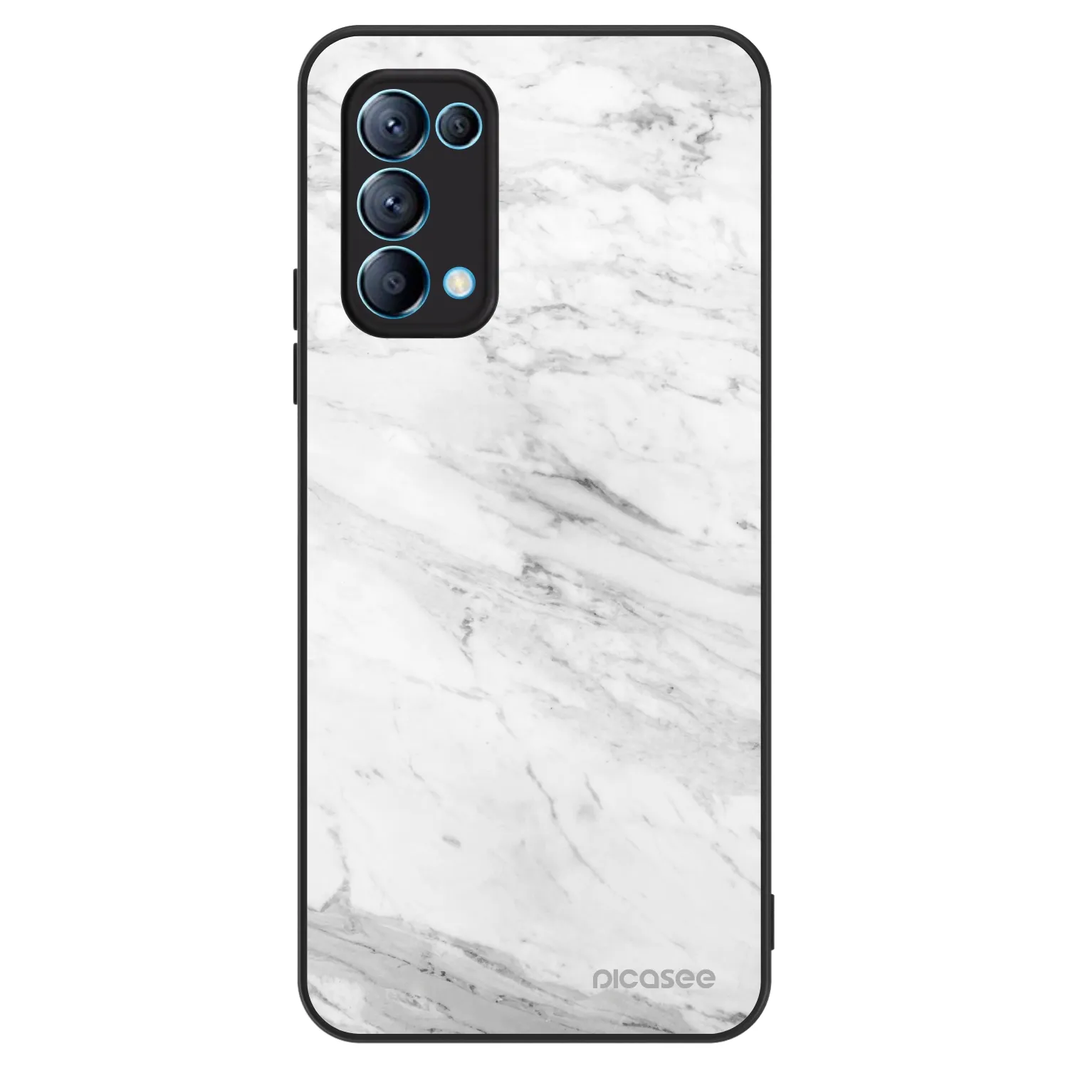 Picasee ULTIMATE CASE pentru OPPO Reno 5 5G - White marble