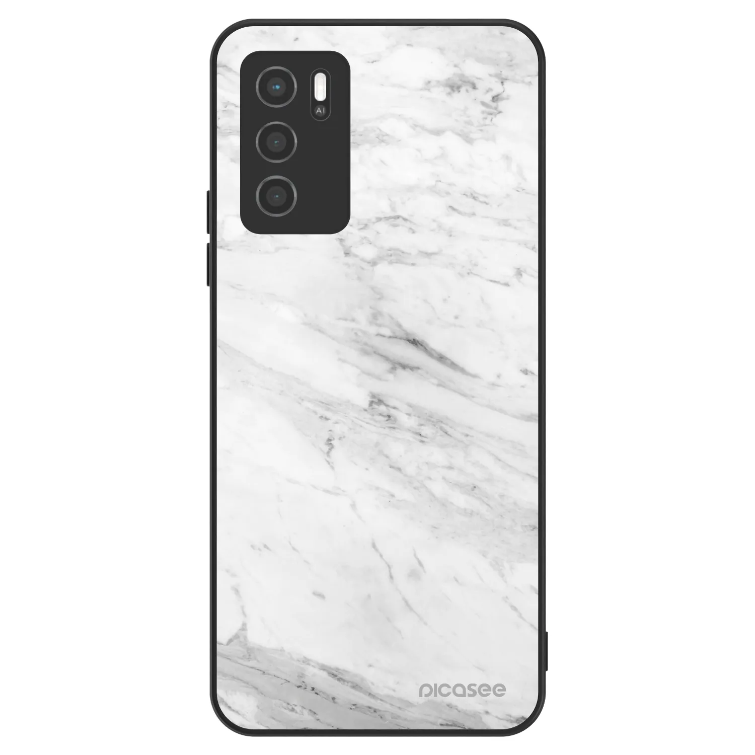 Picasee ULTIMATE CASE pentru OPPO A16s - White marble