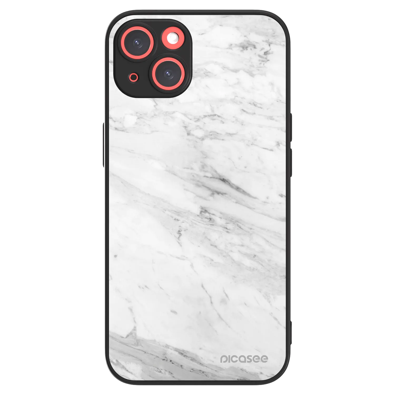 Picasee ULTIMATE CASE MagSafe pentru Apple iPhone 13 - White marble