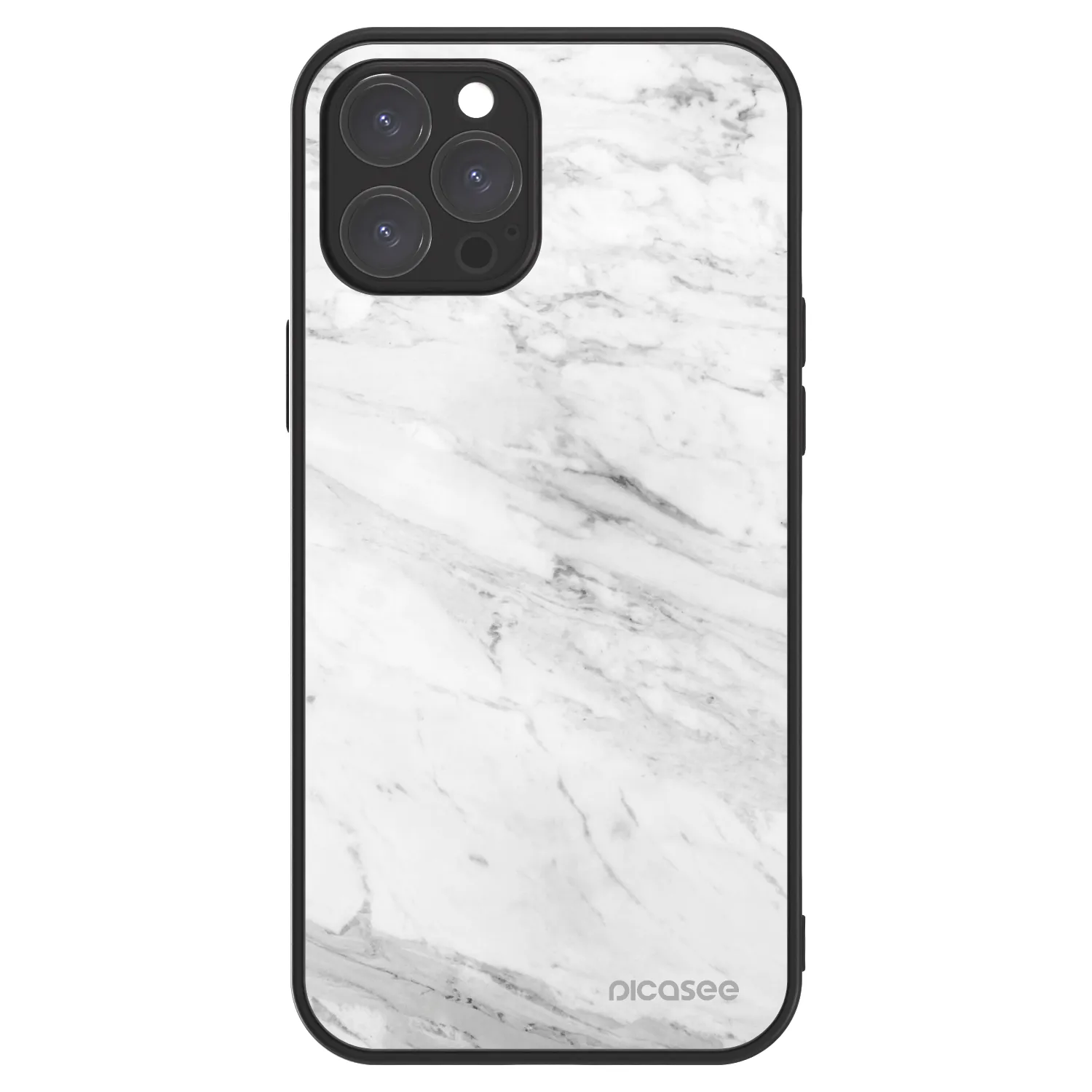 Picasee ULTIMATE CASE MagSafe pentru Apple iPhone 12 Pro Max - White marble