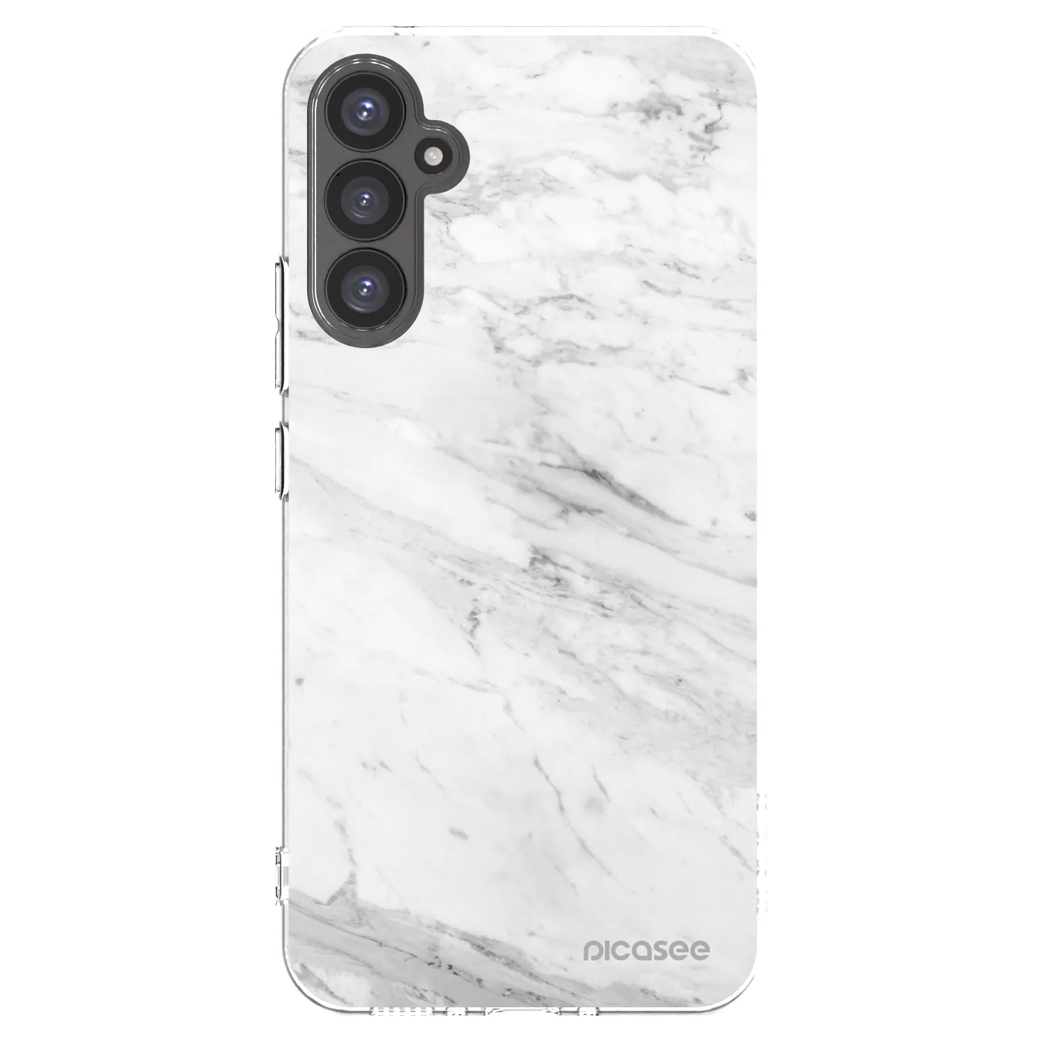 Picasee husă transparentă din silicon pentru Samsung Galaxy A34 5G A346B - White marble