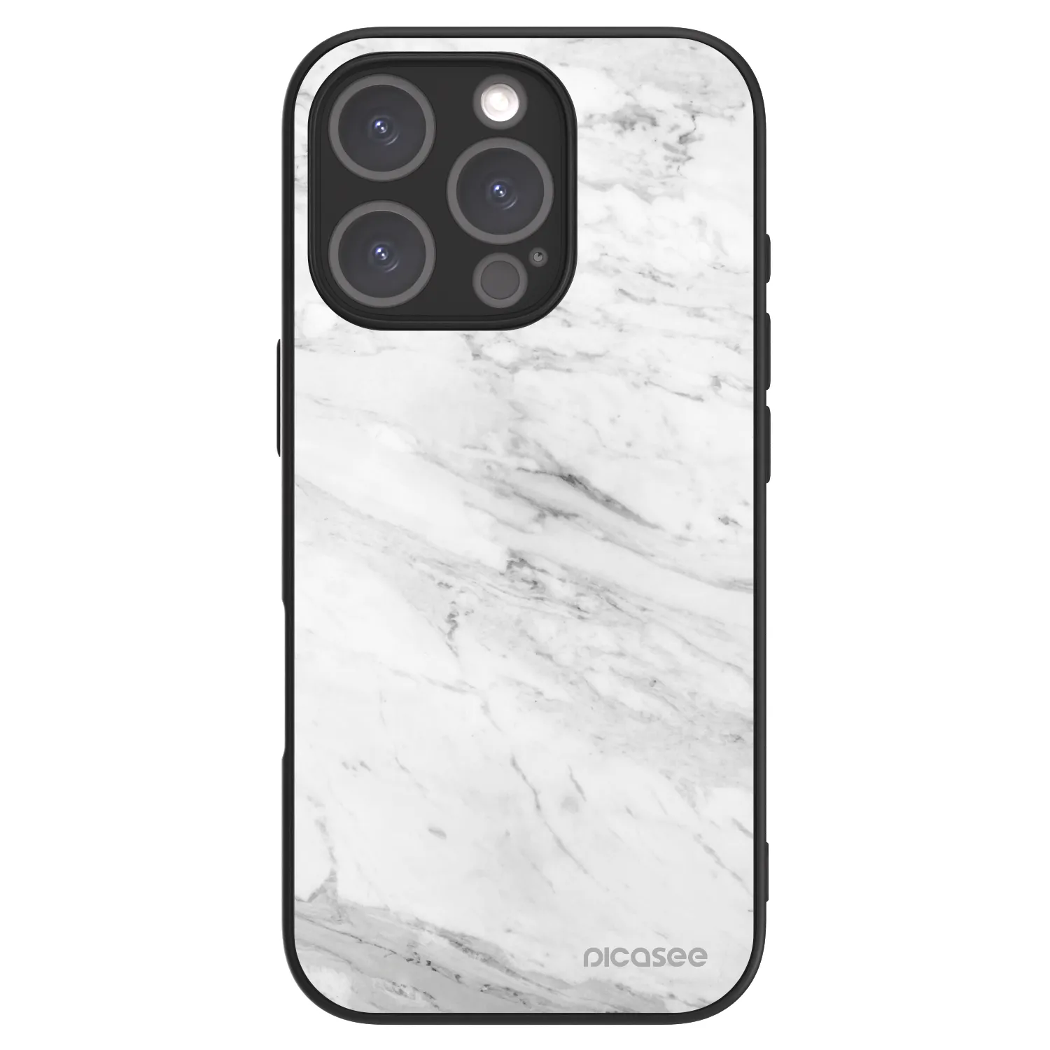 Picasee ULTIMATE CASE pentru Apple iPhone 16 Pro - White marble